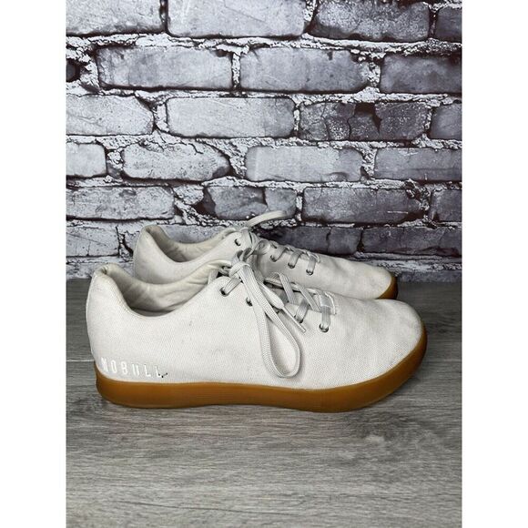 NoBull Ivory Canvas Trainer Training Lace Up Shoes Sneakers Men’s Sz 11M US/45EU main image 9